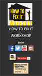 Mobile Screenshot of howtofixitworkshop.com